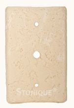 Stonique® TV/Cable Switch Plate Cover in Wheat